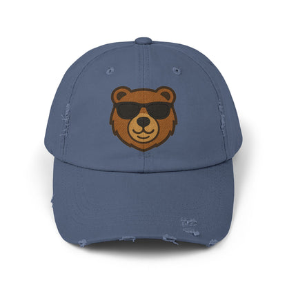 Distressed Cap - Chillington Bear