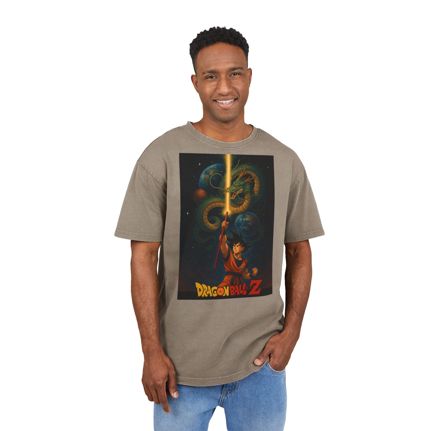 Men's Acid Washed Heavy Oversize T-shirt