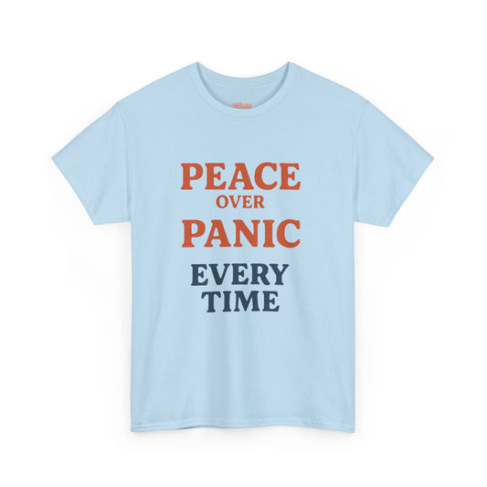 Peace Over Panic Unisex Tee