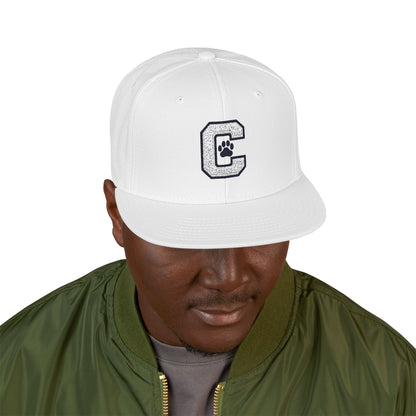 Paw Print Snapback Cap