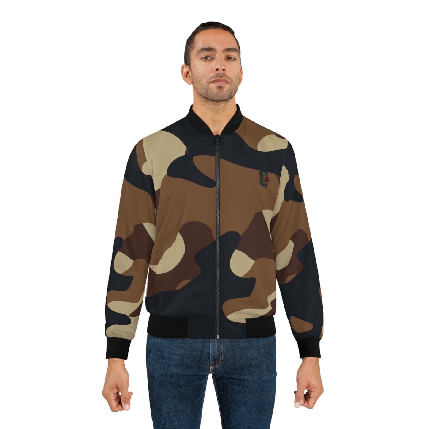 Men's Camo Bomber Jacket