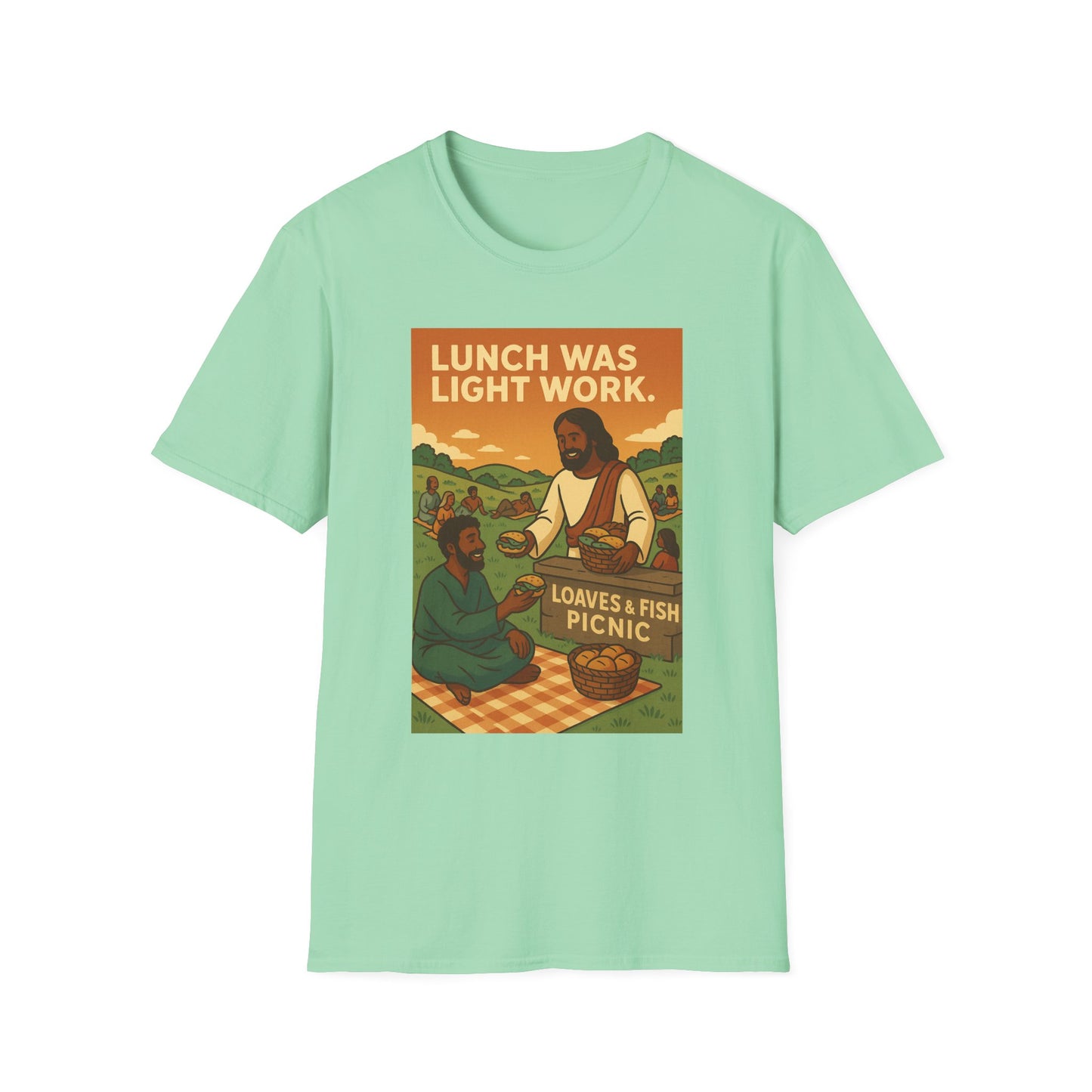 Lunch Was Light Work Unisex T-Shirt