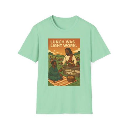 Lunch Was Light Work Unisex T-Shirt