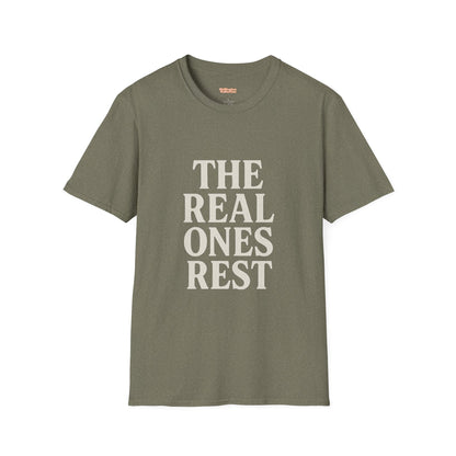 Real Ones Rest Logo Unisex T-Shirt