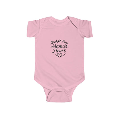 "Straight From Mama's Heart" Baby Onesie