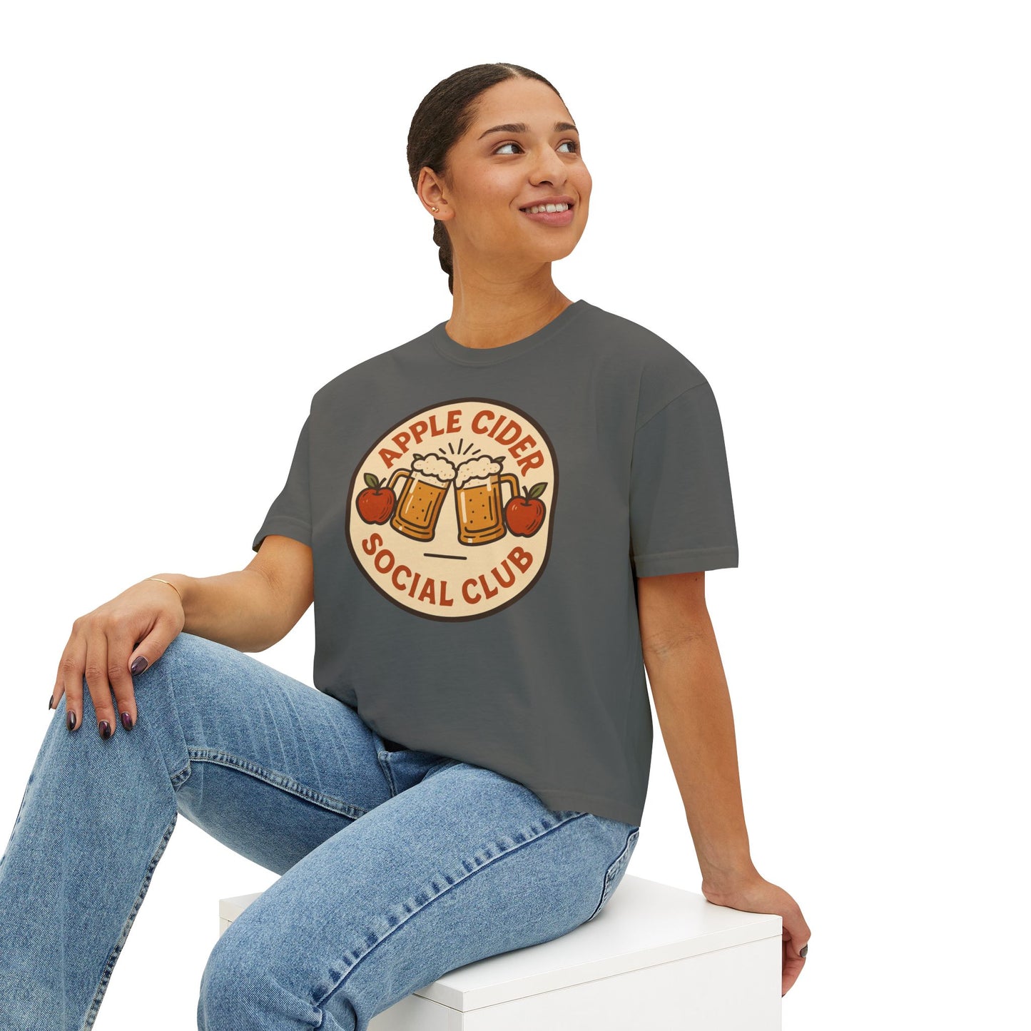Apple Cider Social Club Women's Boxy T-shirt