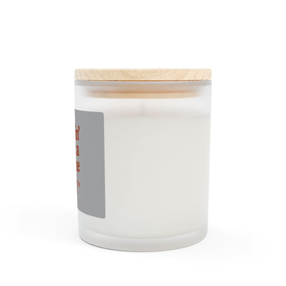 Frosted Glass Candle, 11oz
