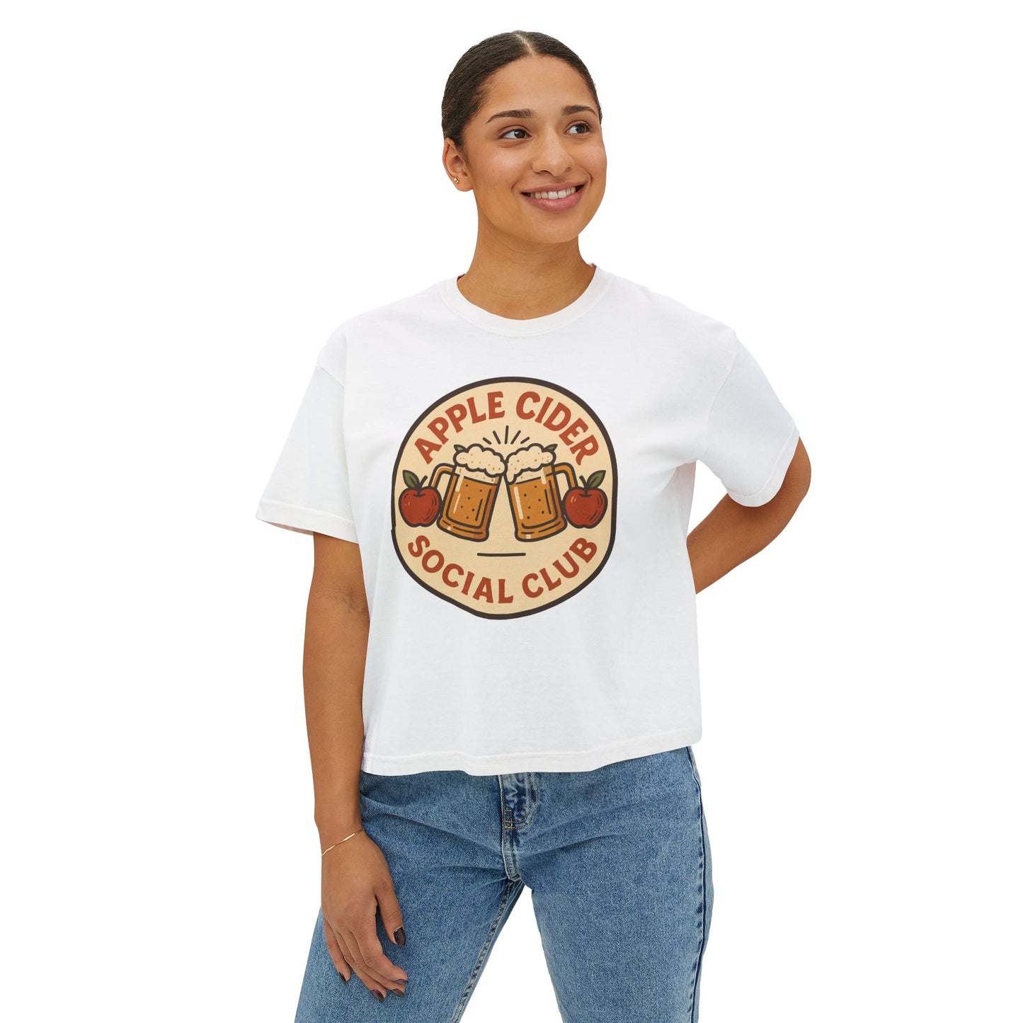 Apple Cider Social Club Women's Boxy T-shirt