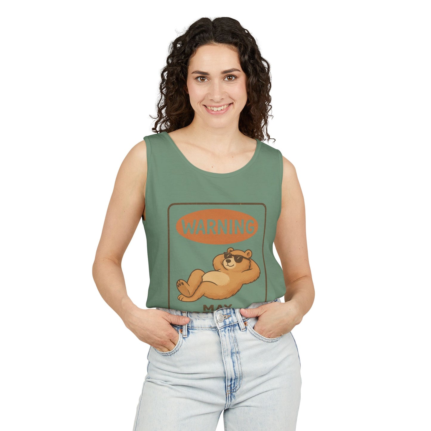 Hibernate Warning Unisex Tank Top