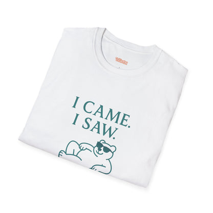 I Came, I Saw, I Left Early Unisex T-Shirt