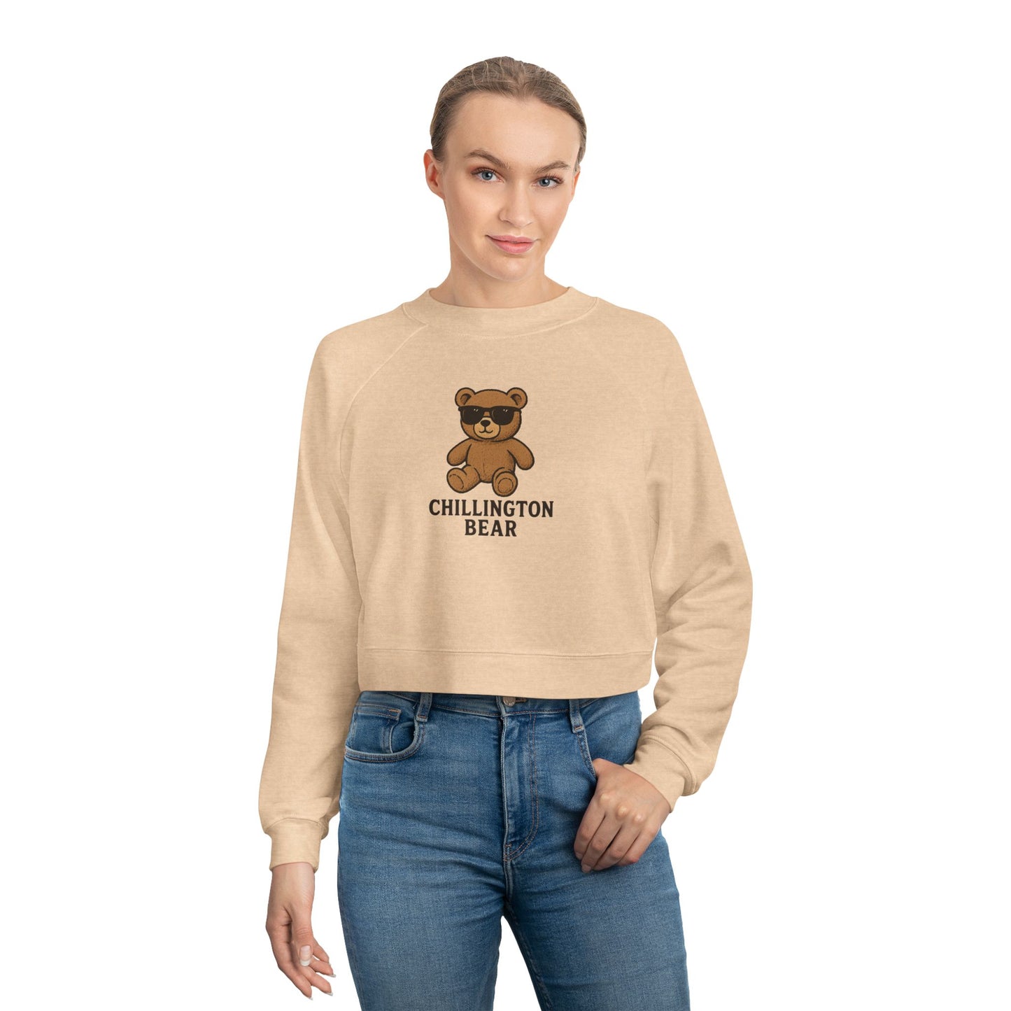 Teddy Bear Chillington Cropped Pullover