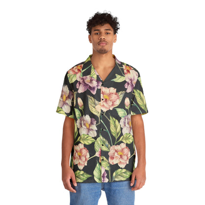Tropical Floral Men's Hawaiian Shirt
