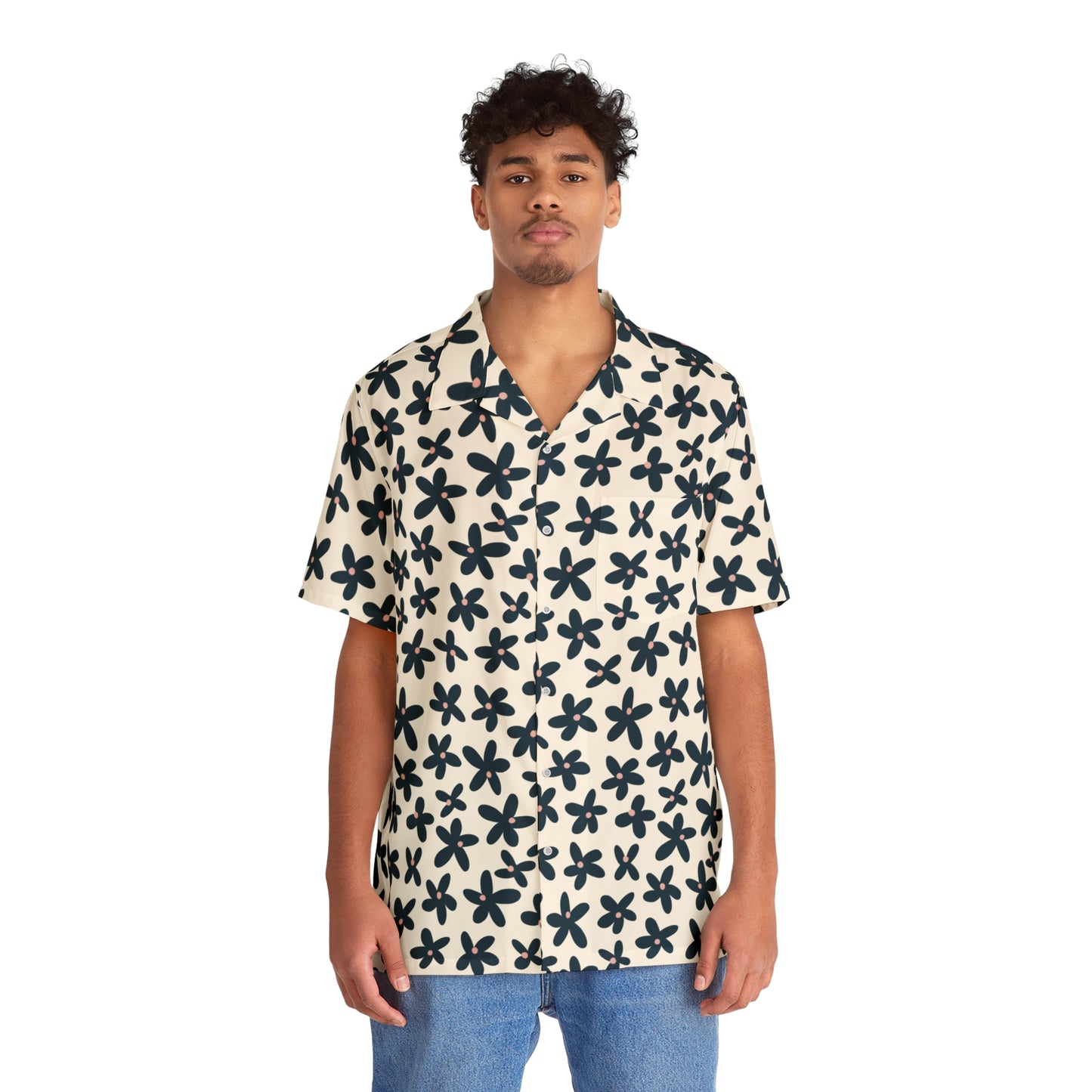 Men's Tropical Beach Shirt