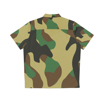 Men's Camouflage Hawaiian Shirt