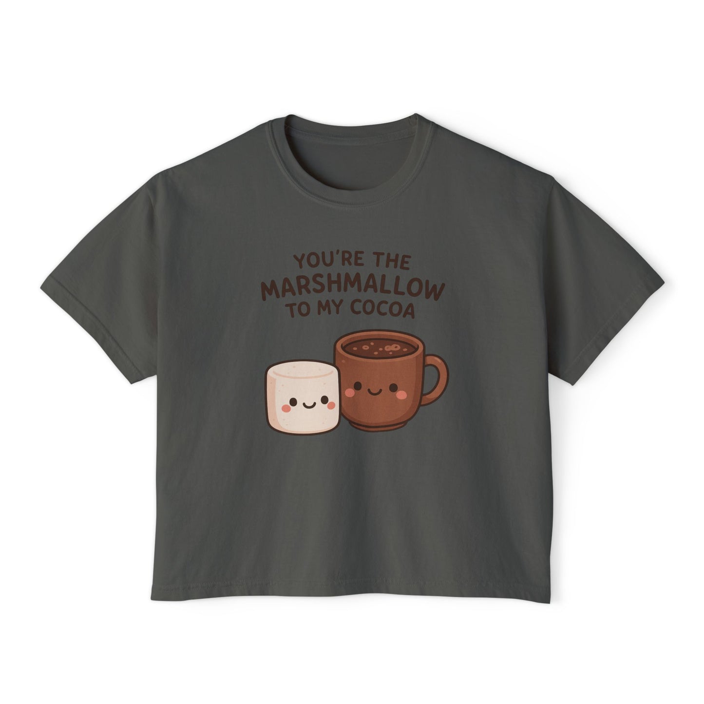 Marshmallow Cocoa Women's Boxy T-shirt