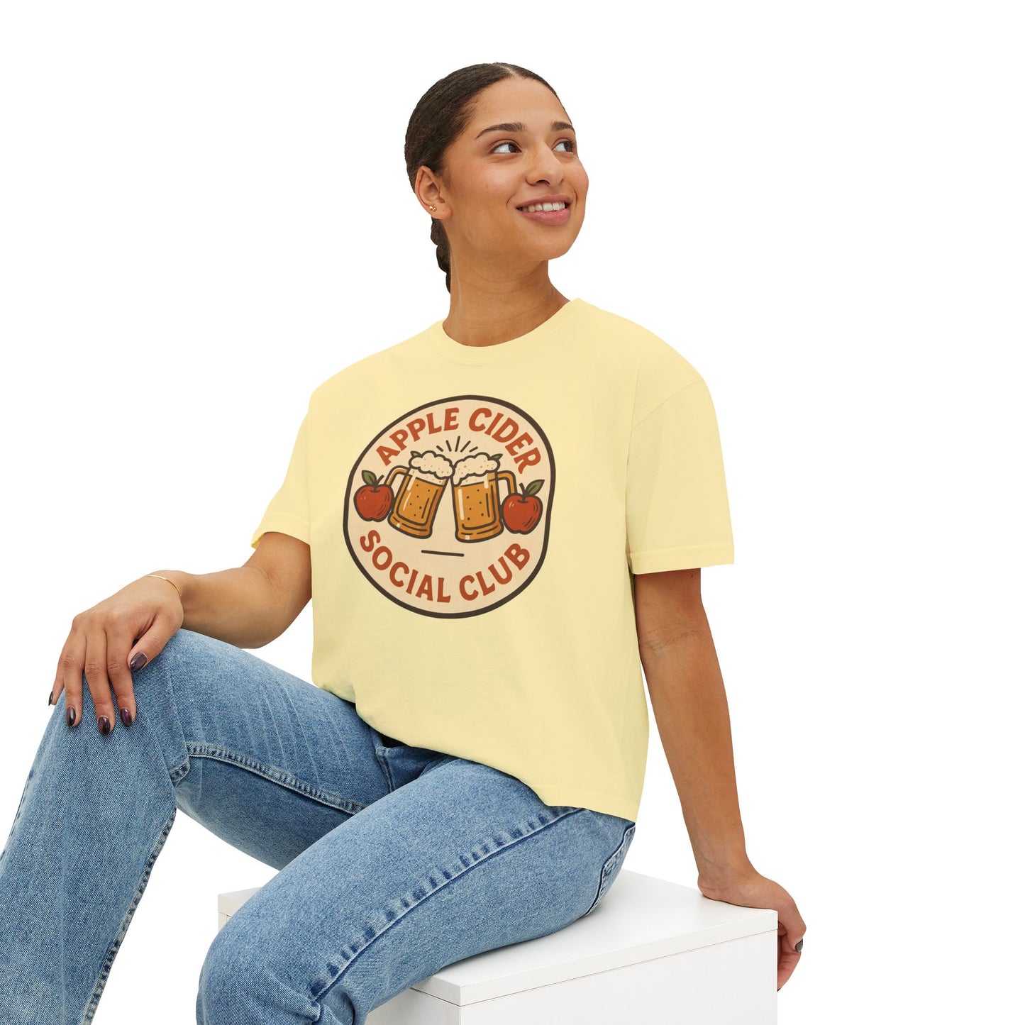 Apple Cider Social Club Women's Boxy T-shirt