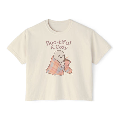 Cozy Halloween Boxy T-shirt