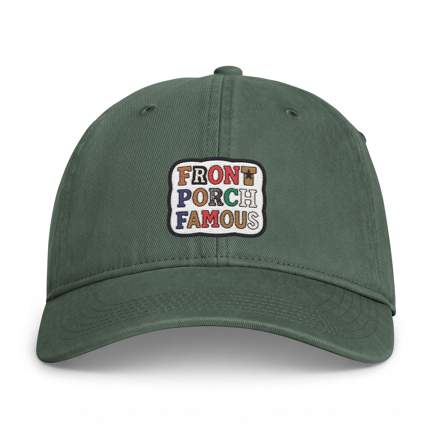 'Front Porch Famous' Washed Cap