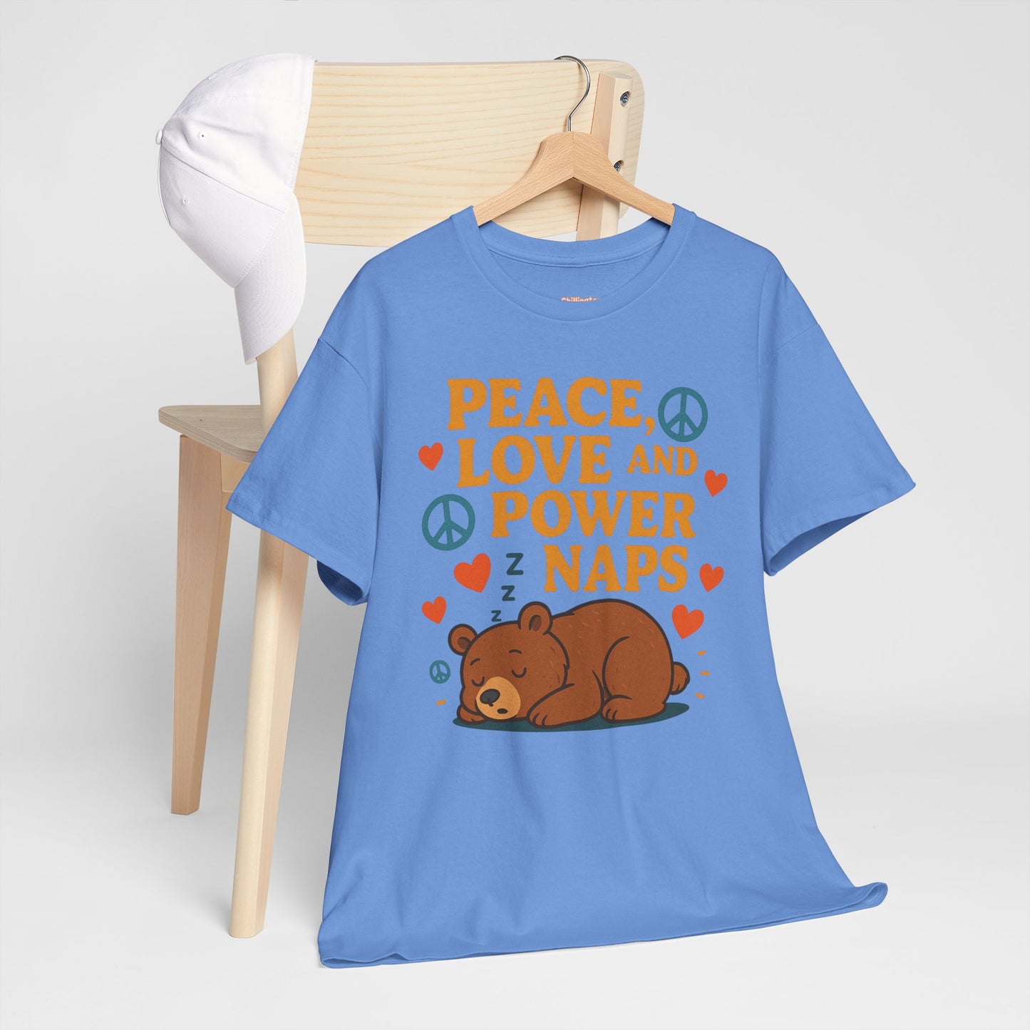 Peace Love Power Naps T-shirt
