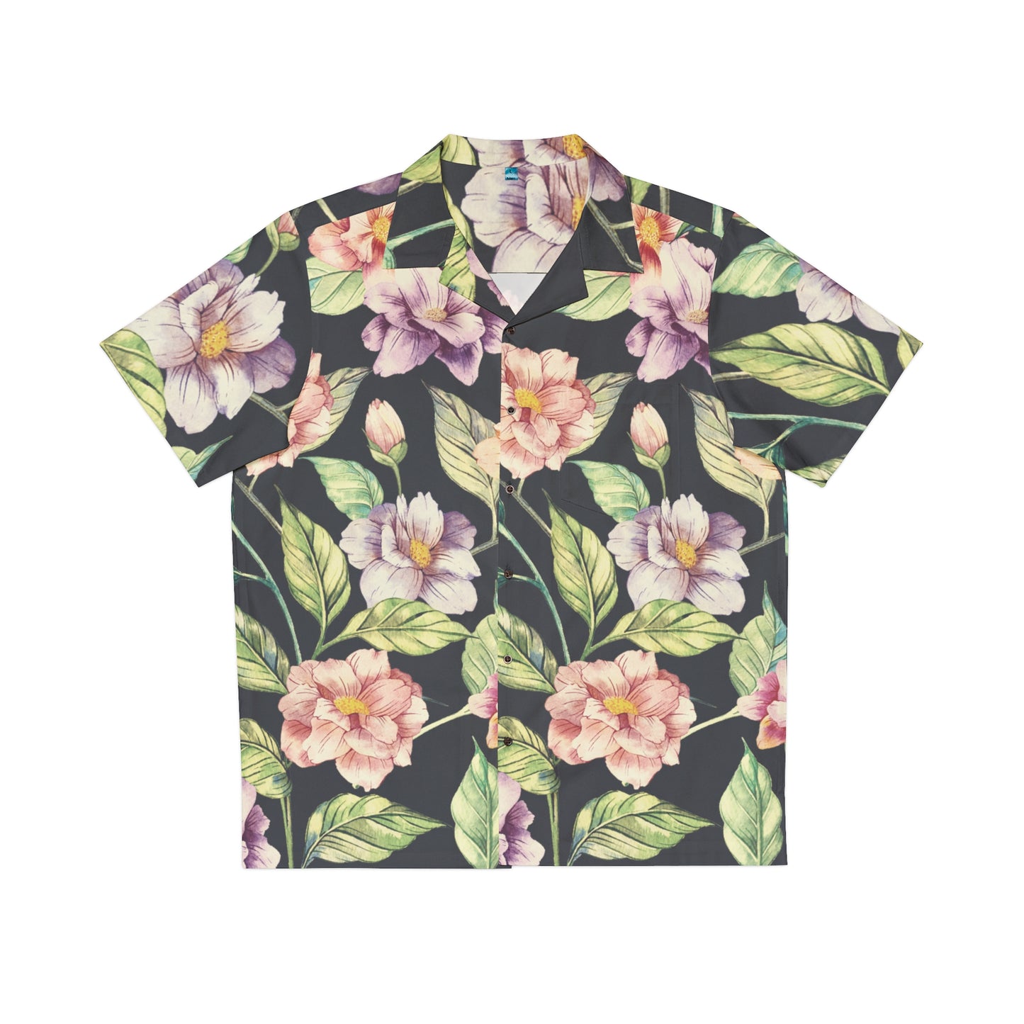 Tropical Floral Men's Hawaiian Shirt