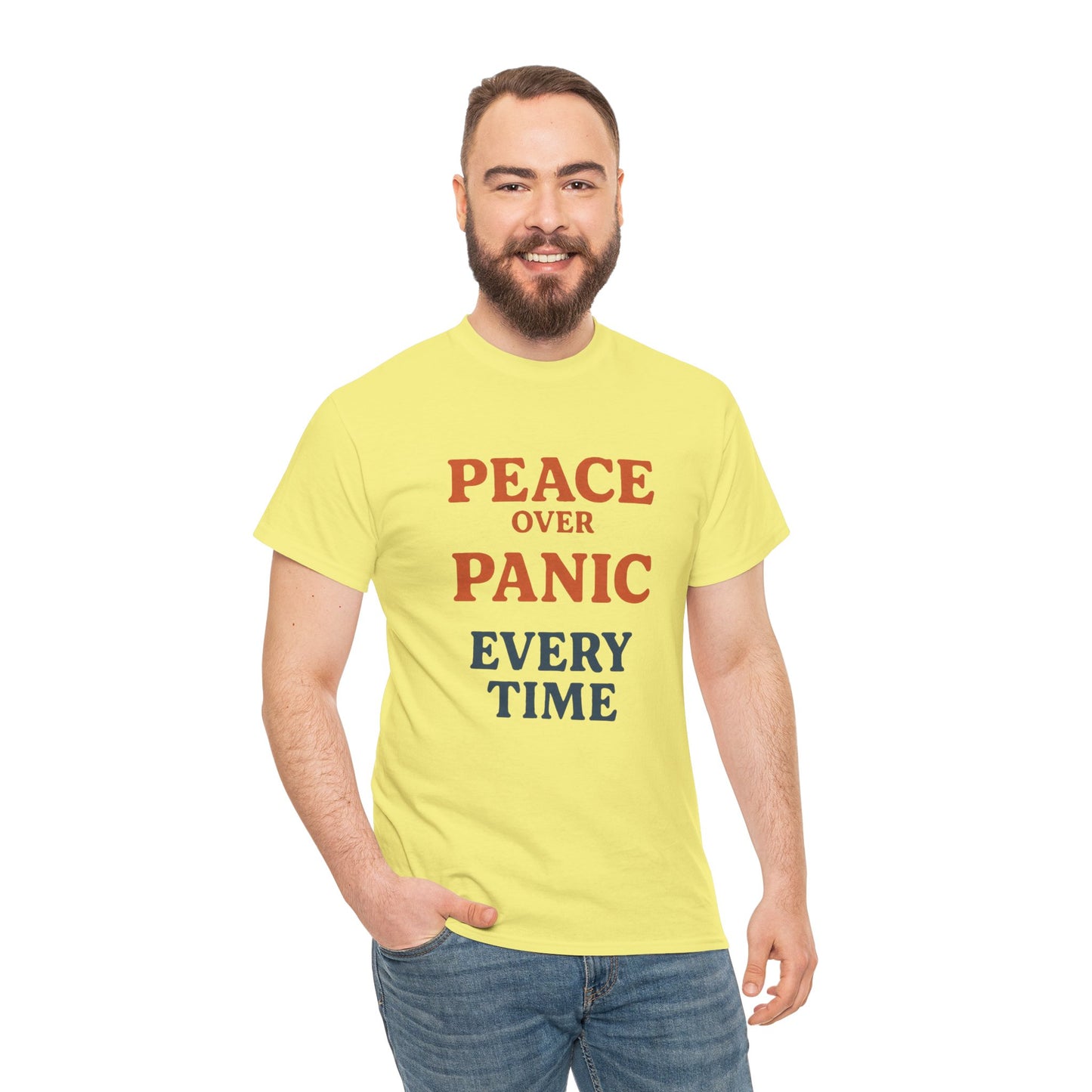 Peace Over Panic Unisex Tee