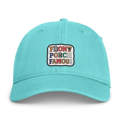 'Front Porch Famous' Washed Cap
