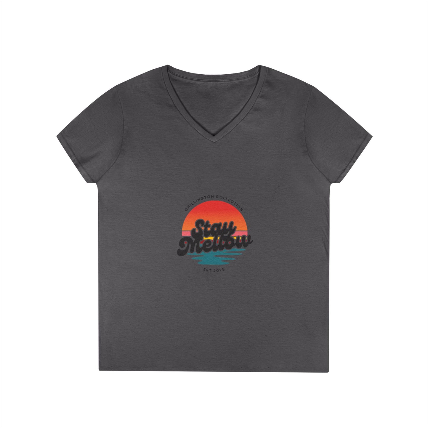 Women's V-Neck  Stay Mellow T-Shirt