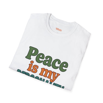Peace Is My Personality Unisex T-Shirt