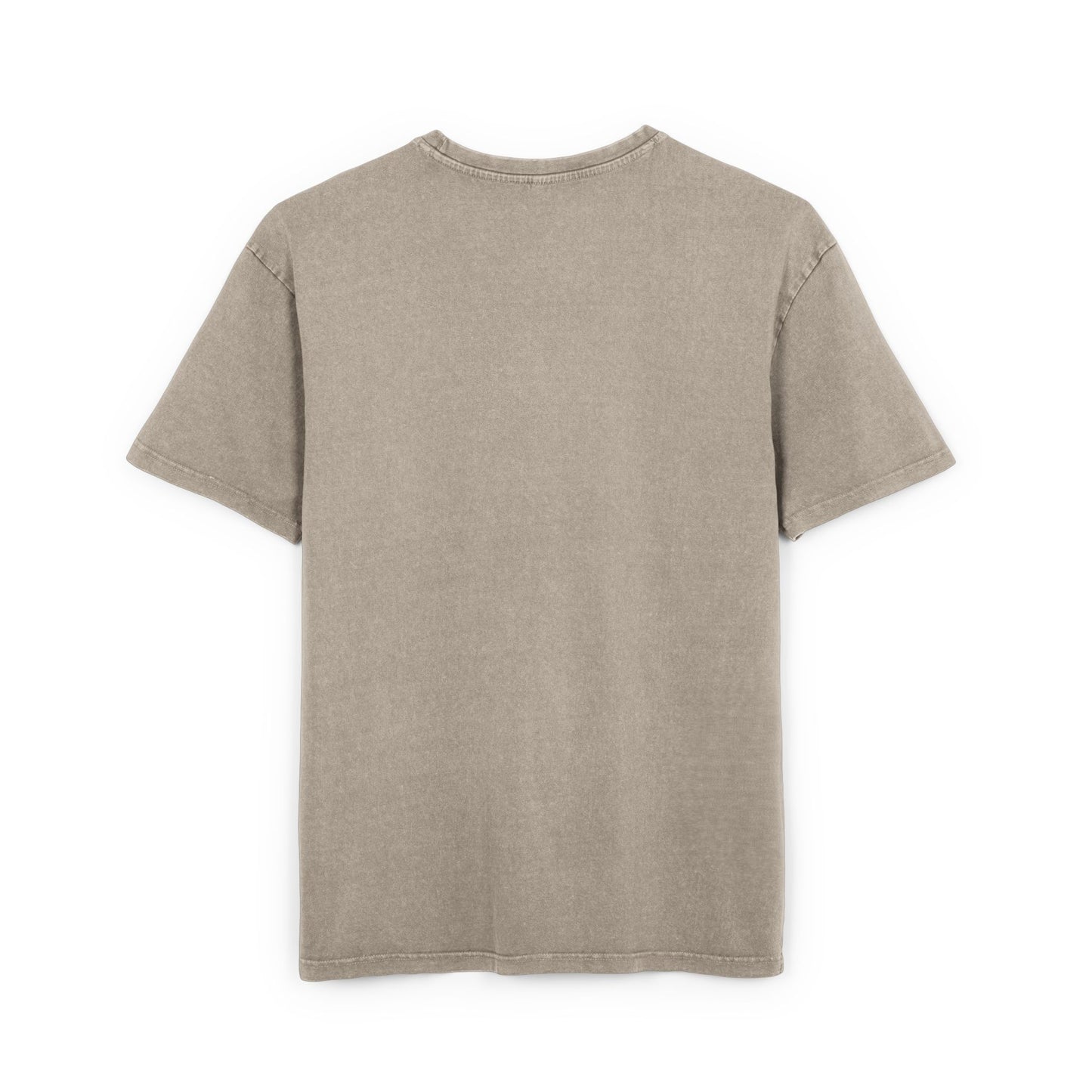 Effortlessly Unbothered Men's Acid Washed Heavy T-Shirt