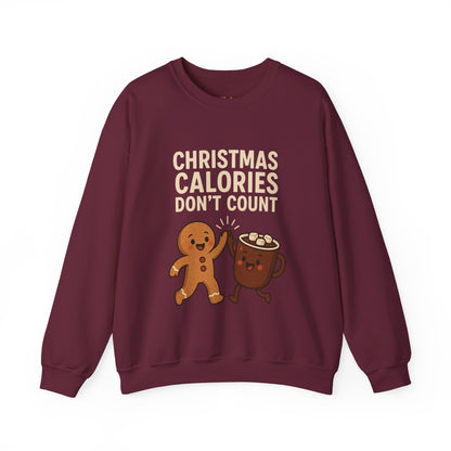 Christmas Calories Don't Count Sweatshirt