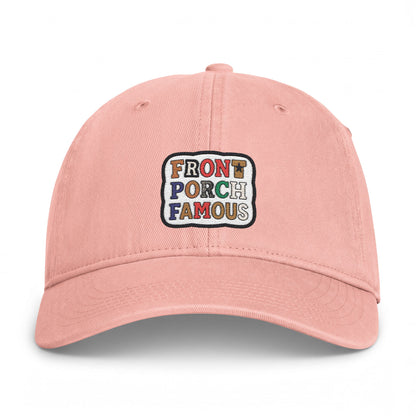 'Front Porch Famous' Washed Cap