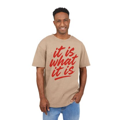 It Is What Is Acid Wash T-shirt