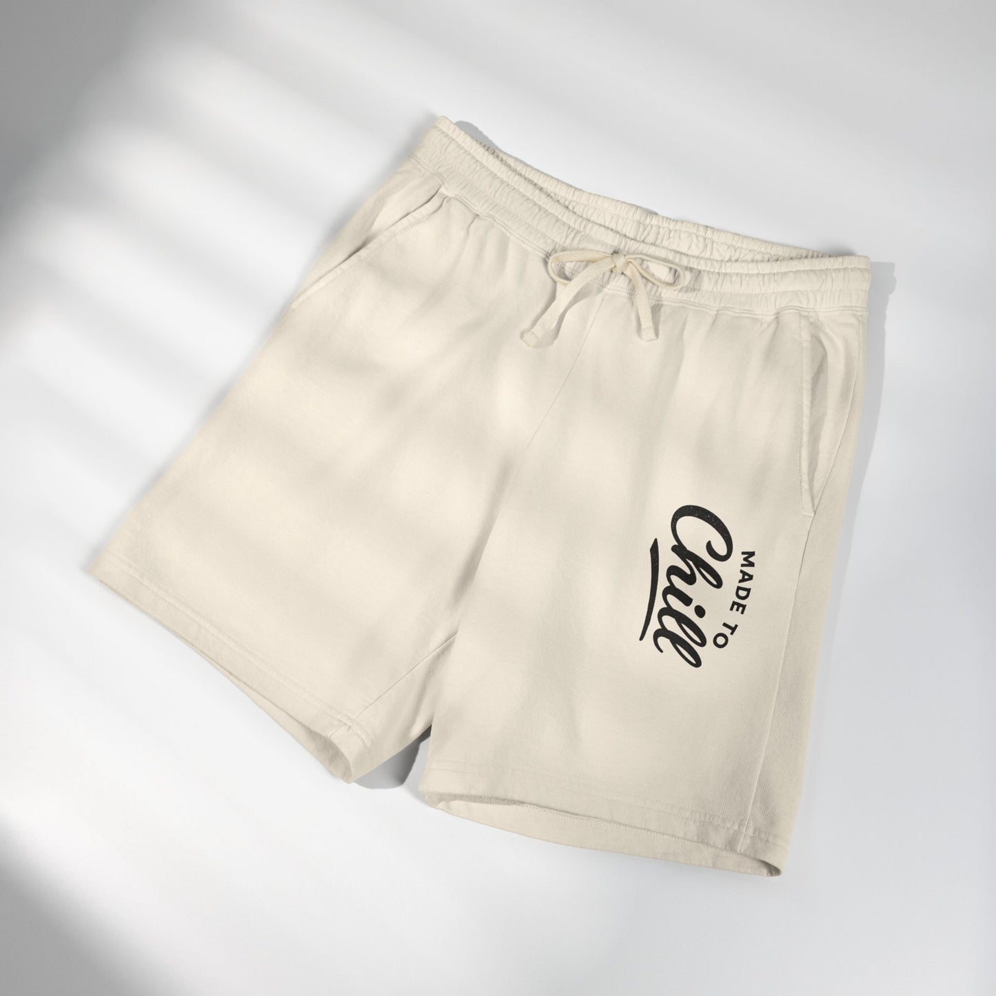Made to Chill Fleece Sweat Shorts — Lightweight Lounge Shorts