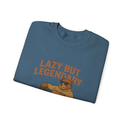 Lazy but Legendary Unisex Sweatshirt