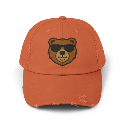 Distressed Cap - Chillington Bear