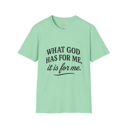 What God Has For Me Unisex T-Shirt