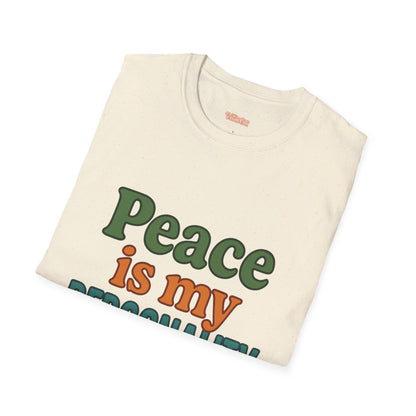 Peace Is My Personality Unisex T-Shirt