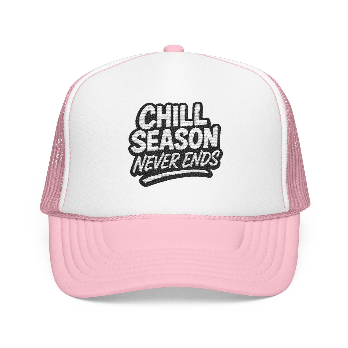 Chill Season Never Ends Trucker Hat