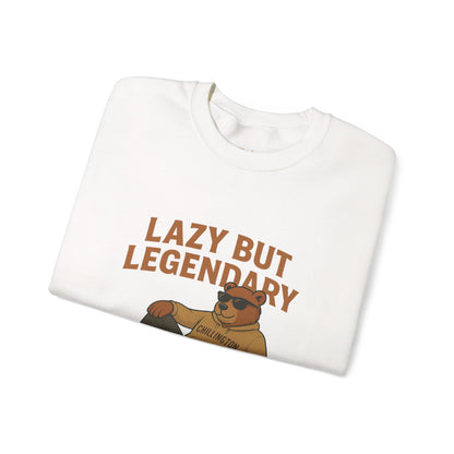 Lazy but Legendary Unisex Sweatshirt