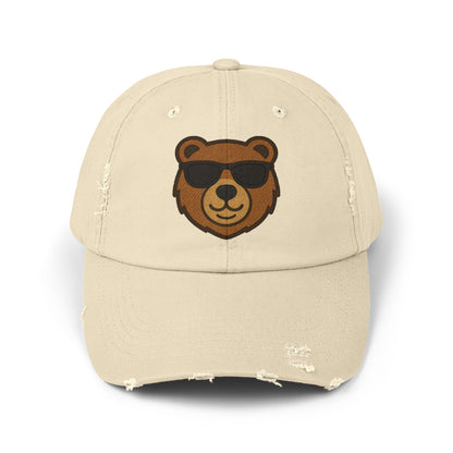 Distressed Cap - Chillington Bear