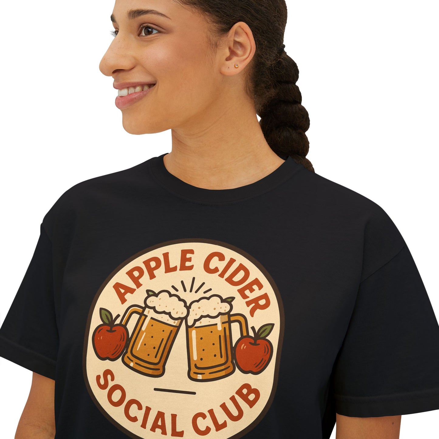 Apple Cider Social Club Women's Boxy T-shirt