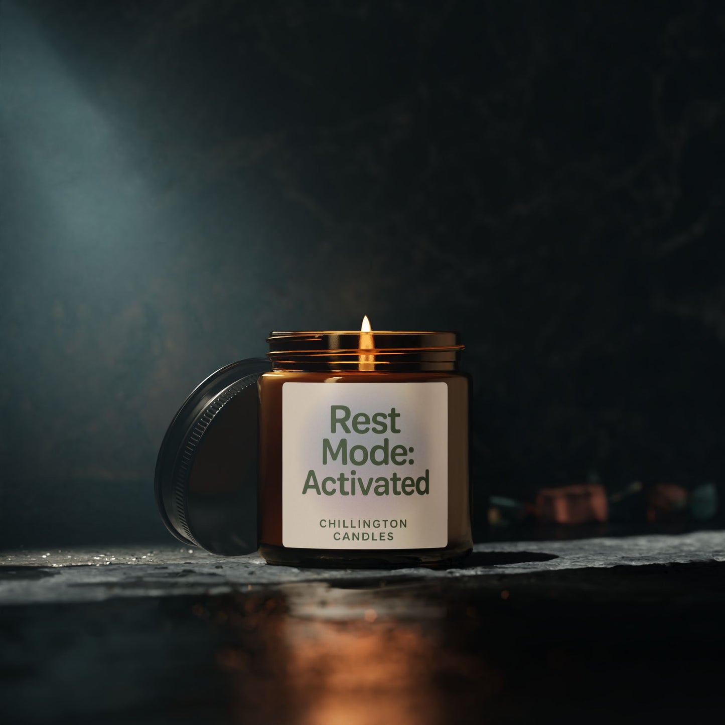 Rest Mode: Activated Soy Candle