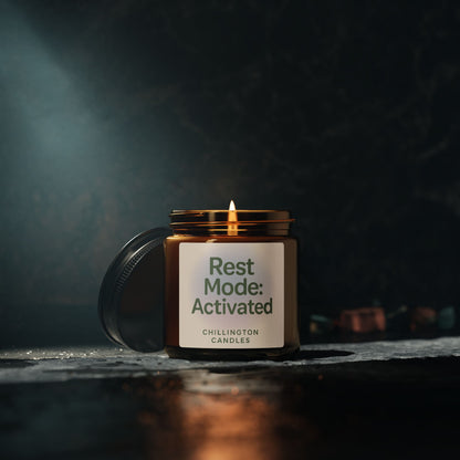 Rest Mode: Activated Soy Candle