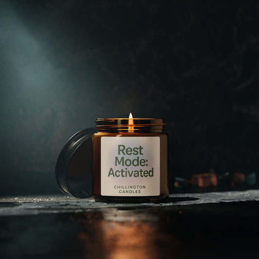 Rest Mode: Activated Soy Candle