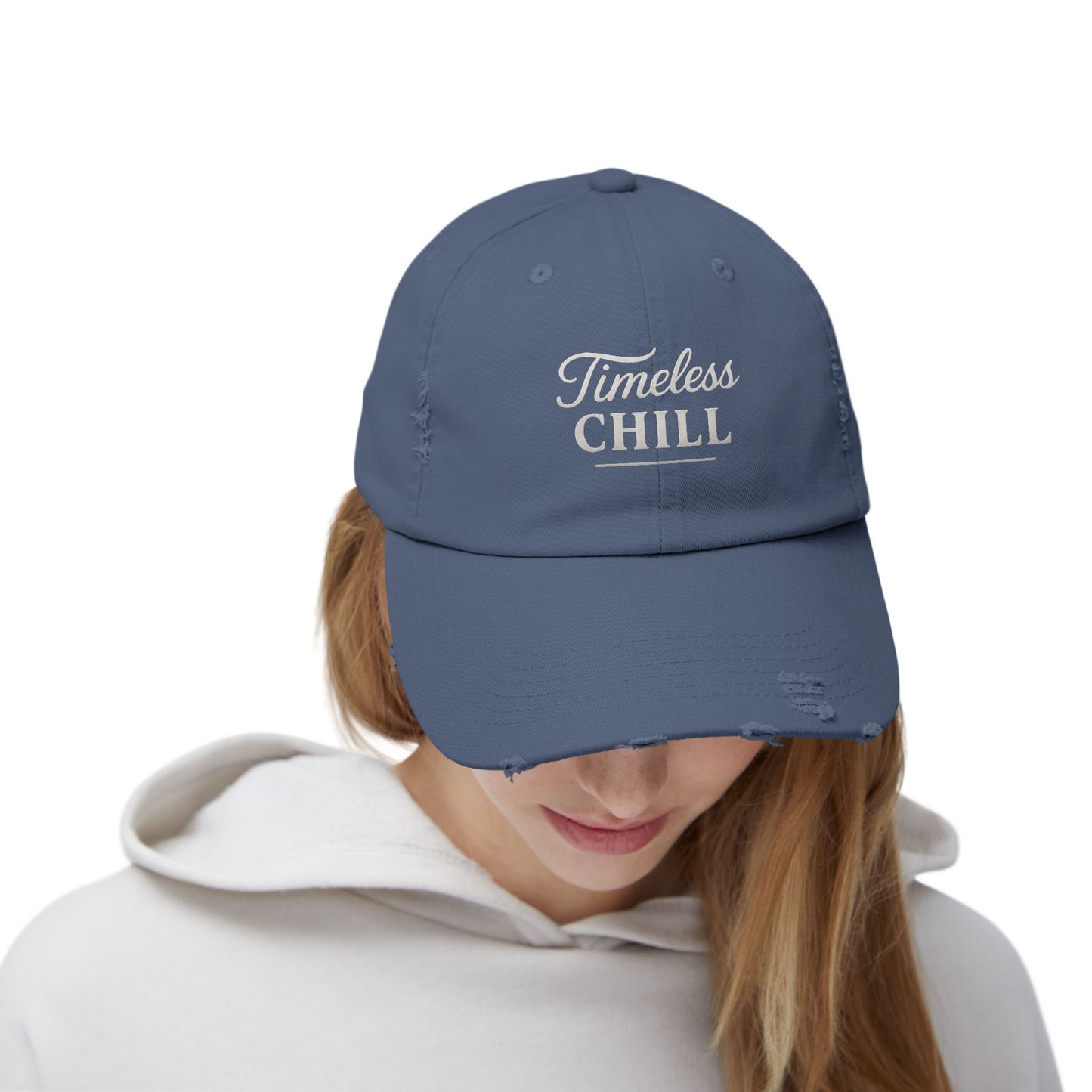 Timeless Chill Unisex Distressed Cap