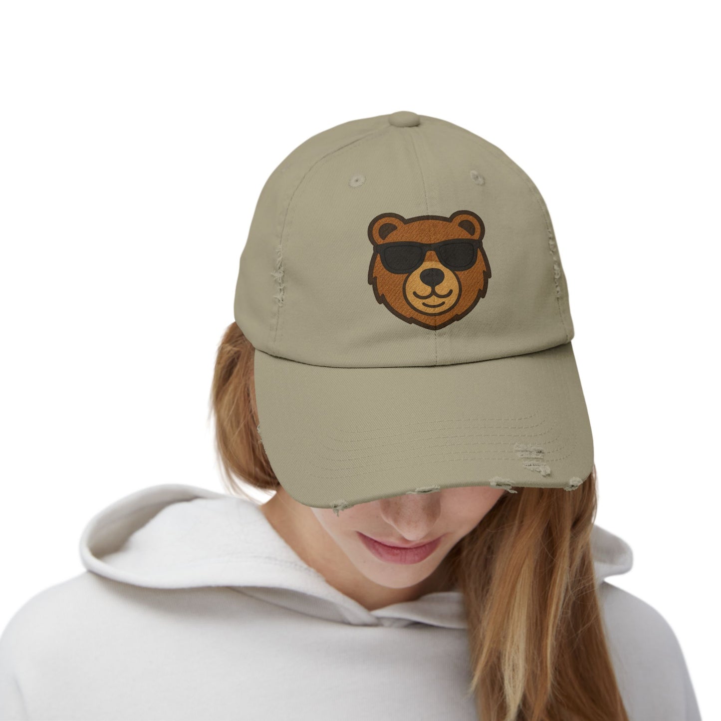 Distressed Cap - Chillington Bear