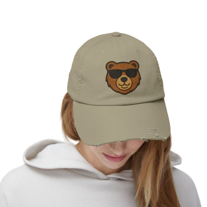 Distressed Cap - Chillington Bear