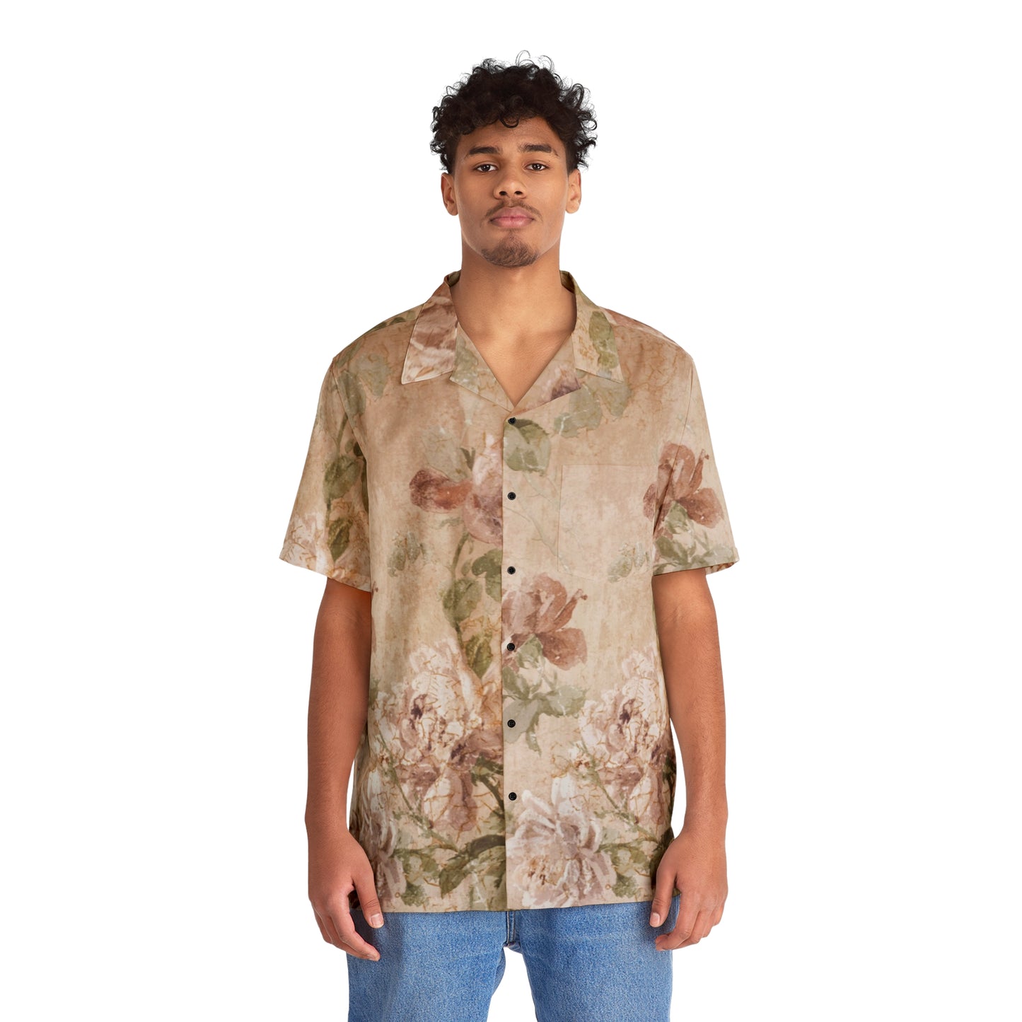 Men's Floral Hawaiian Shirt