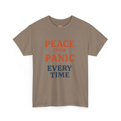 Peace Over Panic Unisex Tee