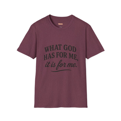 What God Has For Me Unisex T-Shirt